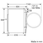 Bosch Serie 8 Waschtrockner 10,5 kg Waschen 6 kg Trocknen WNC254AS0 Home Connect – Bild 12