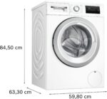 Bosch Serie 6 Unterbau-Waschmaschine 8 kg 1400 UpM Frontlader mit SpeedPerfect & AquaStop – Bild 38