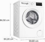 Bosch Serie 6 Unterbau-Waschmaschine 9 kg 1400 UpM Speed Perfect WUU28T22 – Bild 10