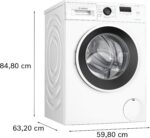 Bosch Serie 2 Waschmaschine 7 kg 1400 U/min Speed Perfect Frontlader WGE0240V – Bild 7