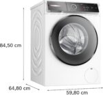 Bosch WGB244A40 Serie 8 Frontlader Waschmaschine 9kg i-DOS Automatik Dampffunktion Speed Perfect A 1400 UpM – Bild 13