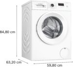 Bosch Serie 2 Waschmaschine 7 kg 1400 UpM Hygiene Plus Nachlegefunktion WGE02420 – Bild 7