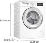 Bosch WUU28T70 Serie 6 Waschmaschine 8kg 1400 UpM Unterbau SpeedPerfect VarioTrommel EcoSilence – Bild 10
