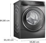 Bosch Serie 8 Waschtrockner 10,5 kg Waschen 6 kg Trocknen WNC254AS0 Home Connect – Bild 3