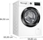 Bosch Serie 4 Waschmaschine 8 kg 1400 U/min Iron Assist Nachlegefunktion WAN282K3 – Bild 9