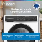 Bosch Serie 6 Waschmaschine 9 kg 1400 U/min Mini Load Dampf Smart Home Connect WGH244M40 – Bild 2