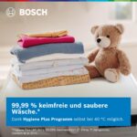Bosch WGB244040 Serie 8 Waschmaschine 9kg 1400 UpM Dampffunktion Iron Assist Home Connect Made in Germany – Bild 8