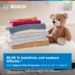 Bosch Serie 4 Waschmaschine 8 kg 1400 U/min Iron Assist Nachlegefunktion WAN282K3 – Bild 5