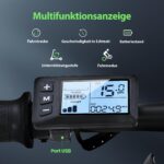 Kompakt E-Bike Klapprad 14 Zoll, 250W Motor, 432Wh Akku, 60km Reichweite, Smart Uphill – Bild 6