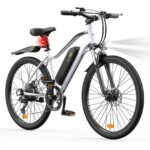 Finbike E-Bike 26 Zoll Elektrofahrrad 36V 10.4Ah Akku 60km Reichweite 7-Gang Mountainbike