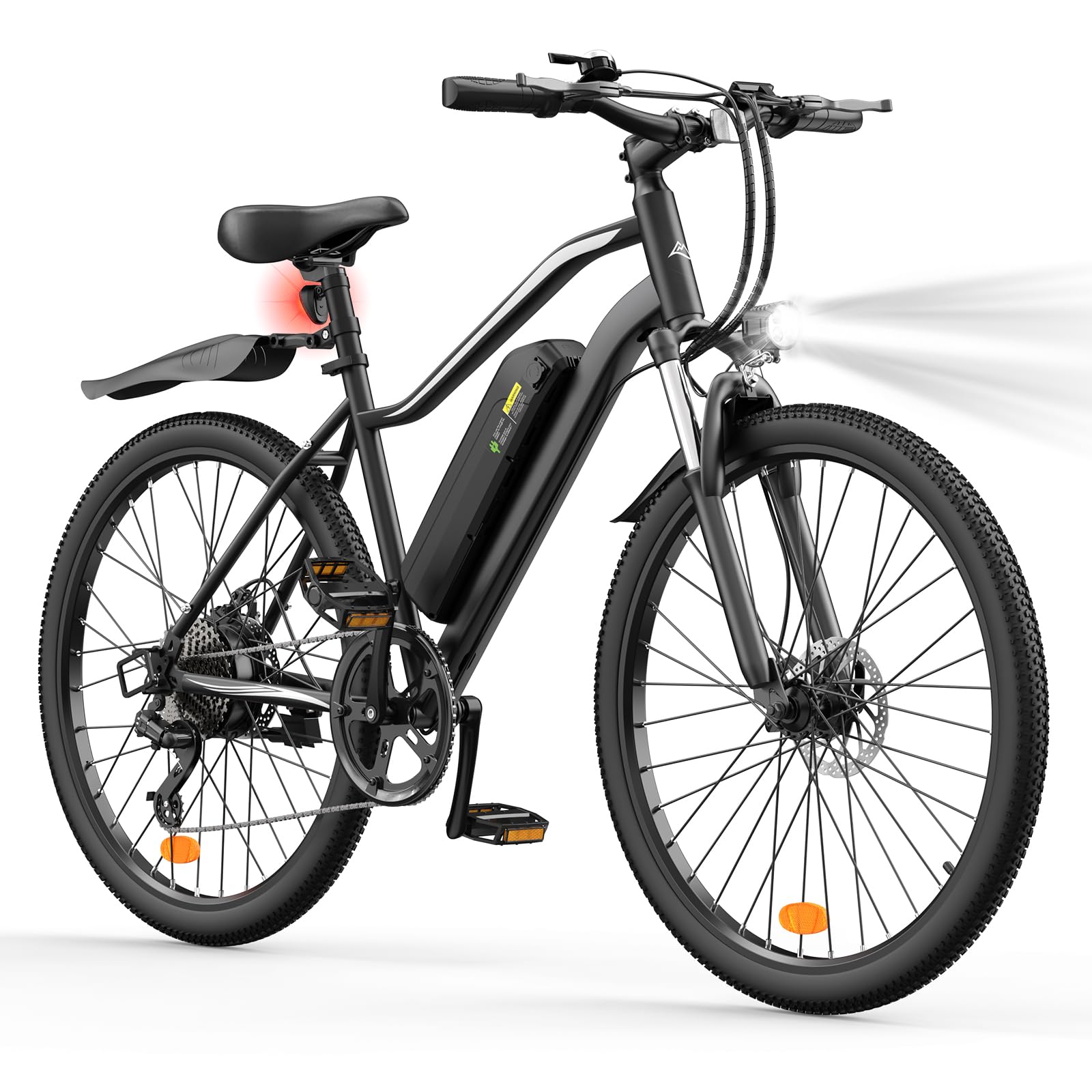 71KMwb5z8jL Finbike E-Bike 26 Zoll Elektrofahrrad 36V 15Ah Akku 100km Reichweite 250W Motor 7-Gang Cityrad – Bild 1