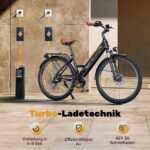 Finbike Elektrofahrrad 26 Zoll E-Bike 36V 13Ah 250W Motor 90km Reichweite 7-Gang Damen Herren – Bild 4