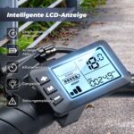 Finbike Elektrofahrrad Klappbar 14 Zoll, 250W Motor, 7.8Ah Akku, 25 km/h, kompaktes E-Bike Klapprad – Bild 6