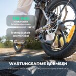 Fafrees F20 PRO Fatbike E-Bike Klapprad 20 Zoll 36V 20AH 250W Motor Grün – Bild 7
