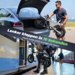 Finbike Elektrofahrrad Klappbar 14 Zoll, 250W Motor, 7.8Ah Akku, 25 km/h, kompaktes E-Bike Klapprad – Bild 2