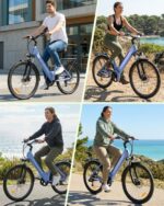 Finbike 26 Zoll E-Bike, 36V 13Ah Akku, 25 km/h, 88km Reichweite, 7-Gang Schaltung für Erwachsene – Bild 9
